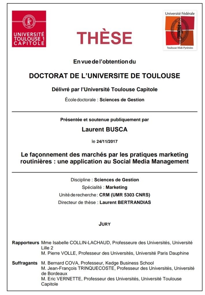 Le façonnement des marchés par les pratiques 13