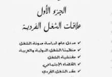 تحميل PDF : كتاب الوسيط في مدونة الشغل - علاقات الشغل الفردية