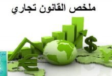 ملخص القانون التجاري PDF