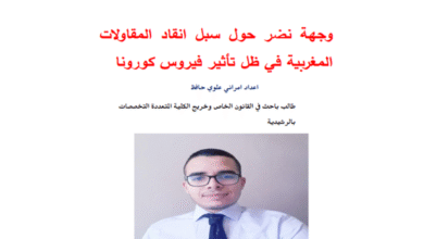 وجهة نظر حول سبل إنقاذ المقاولات المغربية في ظل تفشي جائحة كورونا PDF 20 وجهة نظر حول سبل إنقاذ المقاولات المغربية في ظل تفشي جائحة كورونا PDF