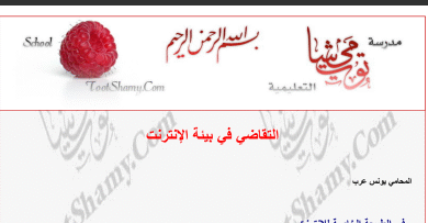 التقاضي في بيئة الإنترنت (للمحامي يونس عرب). 18 التقاضي في بيئة الإنترنت