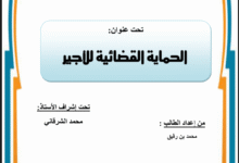 الحماية القضائية للأجير