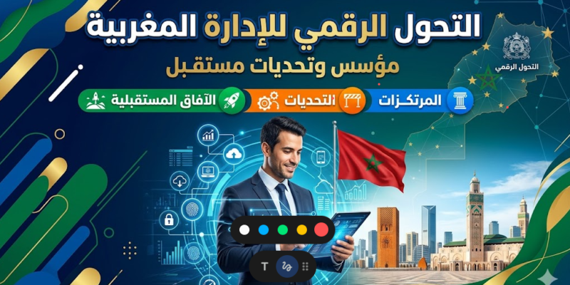 التحول الرقمي للإدارة المغربية: المرتكزات، التحديات والآفاق المستقبلية